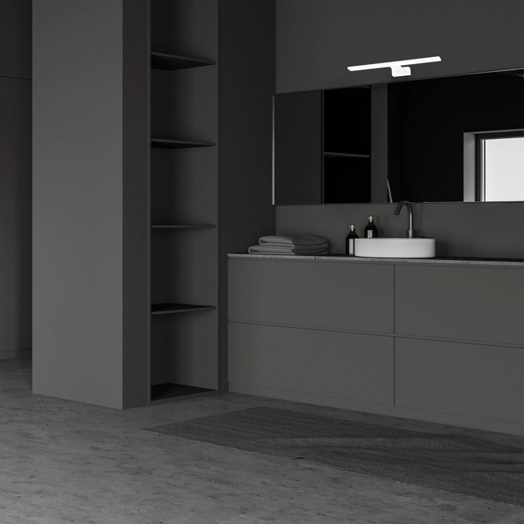 Applique Milagro Shine LED 7W 4000K 490lm IP44 Bianco