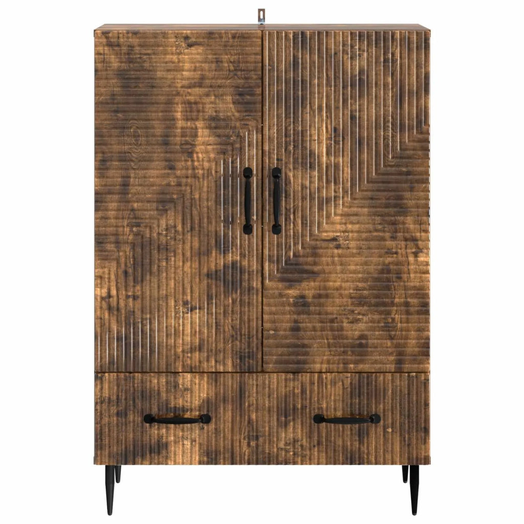 Credenza Rovere Fumo 66 x 34,5 x 95 cm Legno ingegnerizzato