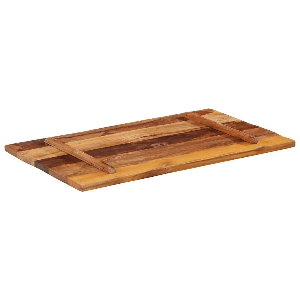 Piano Tavolo | Superficie Tavolo | Piano Scrivania Rettangolare 60x100 cm 25-27 mm Legno di Recupero