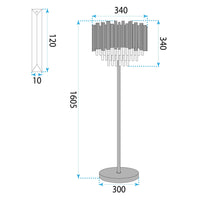 Lampada APP1715-3F Black