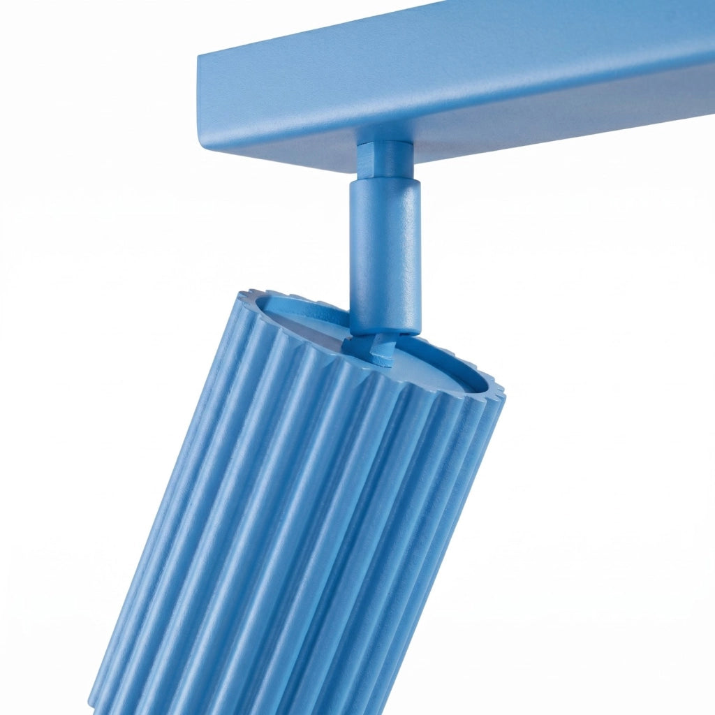 Plafoniera KARBON 2 azzurro