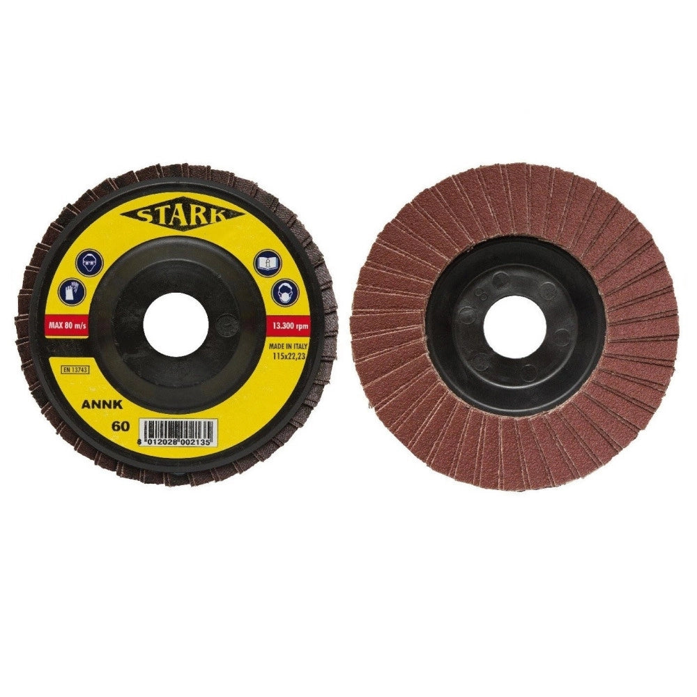 Trade Shop - Disco Dischi Abrasivi Abrasivo A Lamelle Lamellare Lamellari Mm.180 Gr. -