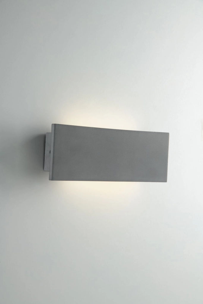 APPLIQUE LED PARKER GRIGIA 8,6W 1080LM 4000k IP65 30X4,5X10,2CM