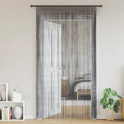 Tende a fili 2 pz Antracite 100x250 cm 4102051