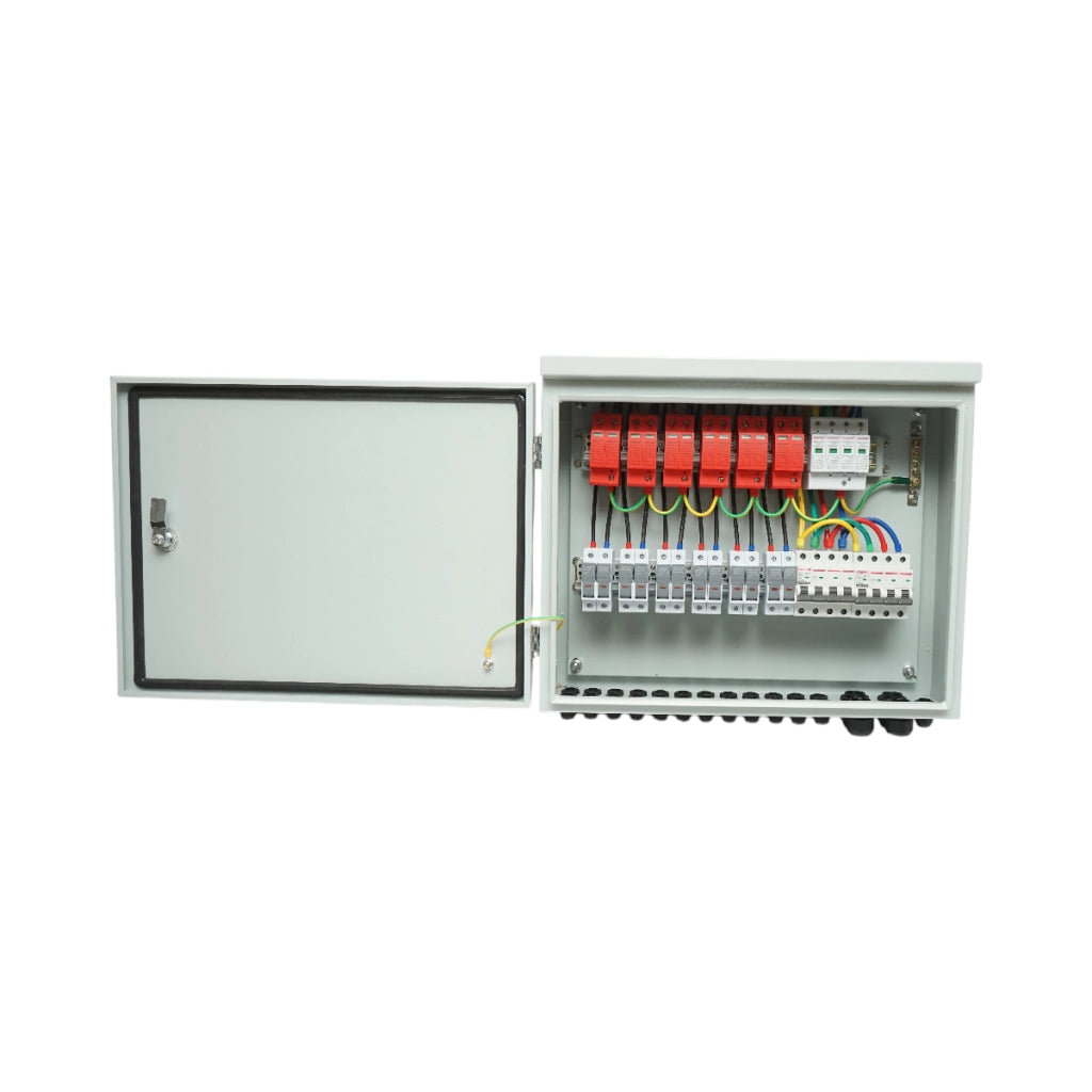 Quadro di protezione con fusibile 380V per impianti fotovoltaici 20-30KW DC/AC con 6 stringhe IP65
