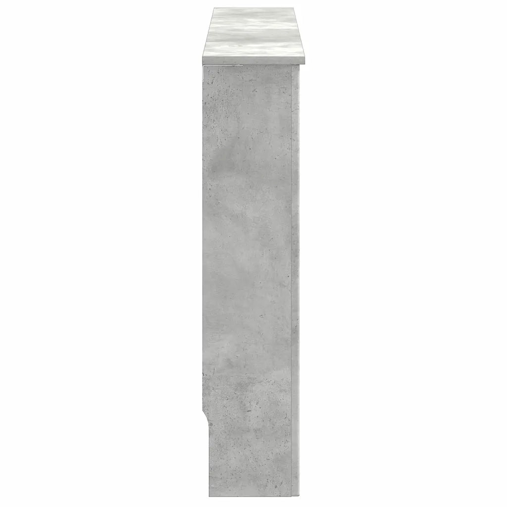 Copertura per radiatori Grigio cemento 152 x 19 x 81,5 cm 884083
