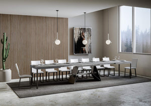 Tavolo Allungabile 180-440x90x77 cm Baita Cemento