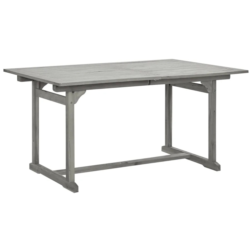 Set da Pranzo per Giardino 7 pz in Legno Massello di Acacia 3079648