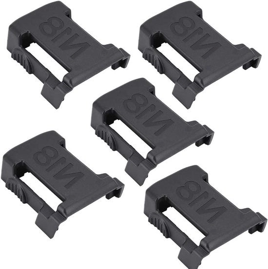 Alimentatore per batterie 18 V, con adattatore sotto la panca, 5 pezzi.