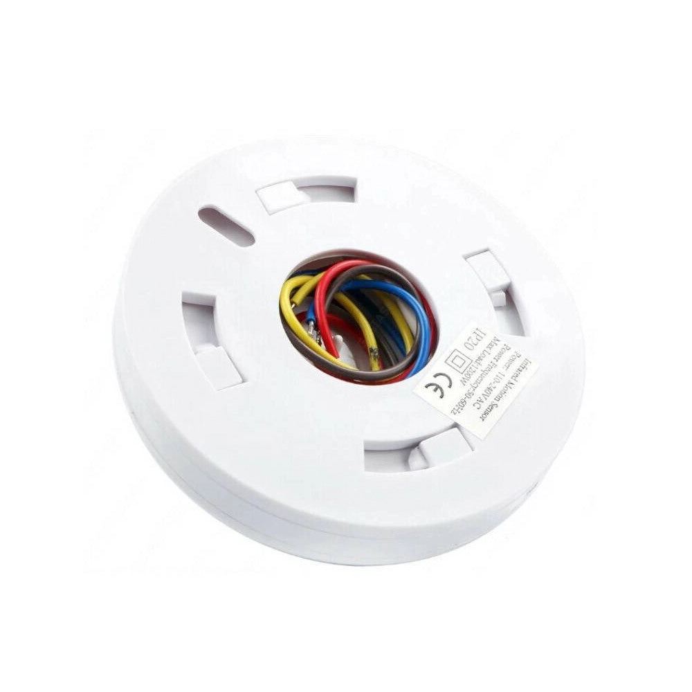 Trade Shop - Sensore Di Movimento A Infrarossi Crepuscolare Per Lampadine 1200w Ip20 Yca1002b -