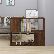 Libreria/Divisorio Rovere Marrone 80x24x63 cm 826646