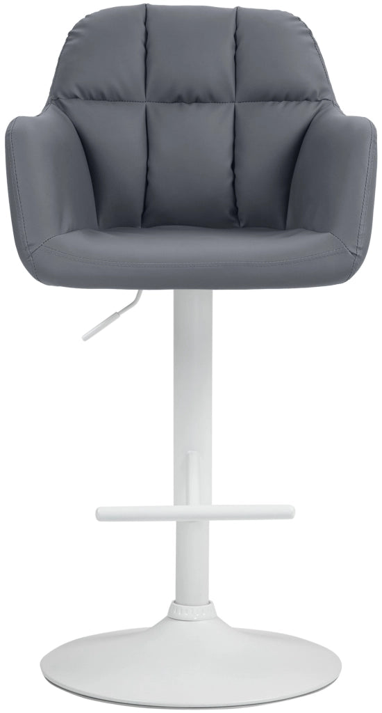 Barhocker Natoma Kunstleder weiЯ