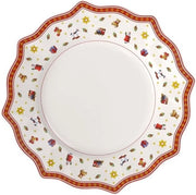 Servizio da Natale - Set di servizio da Natale - Porcellana - Servizio da Natale - Set da tavola - Decorazione da tavola per Natale - Servizio da festa - Tavola da Natale - Set di servizio bianco rosso - Servizio da tavola