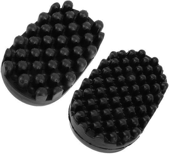 Kit di pettinatura per capelli afro - 2 pezzi - Accessorio per cura dei capelli in gomma - Progettato per capelli afro - Facile da usare - Lavabile per igiene - Spazzola per capelli