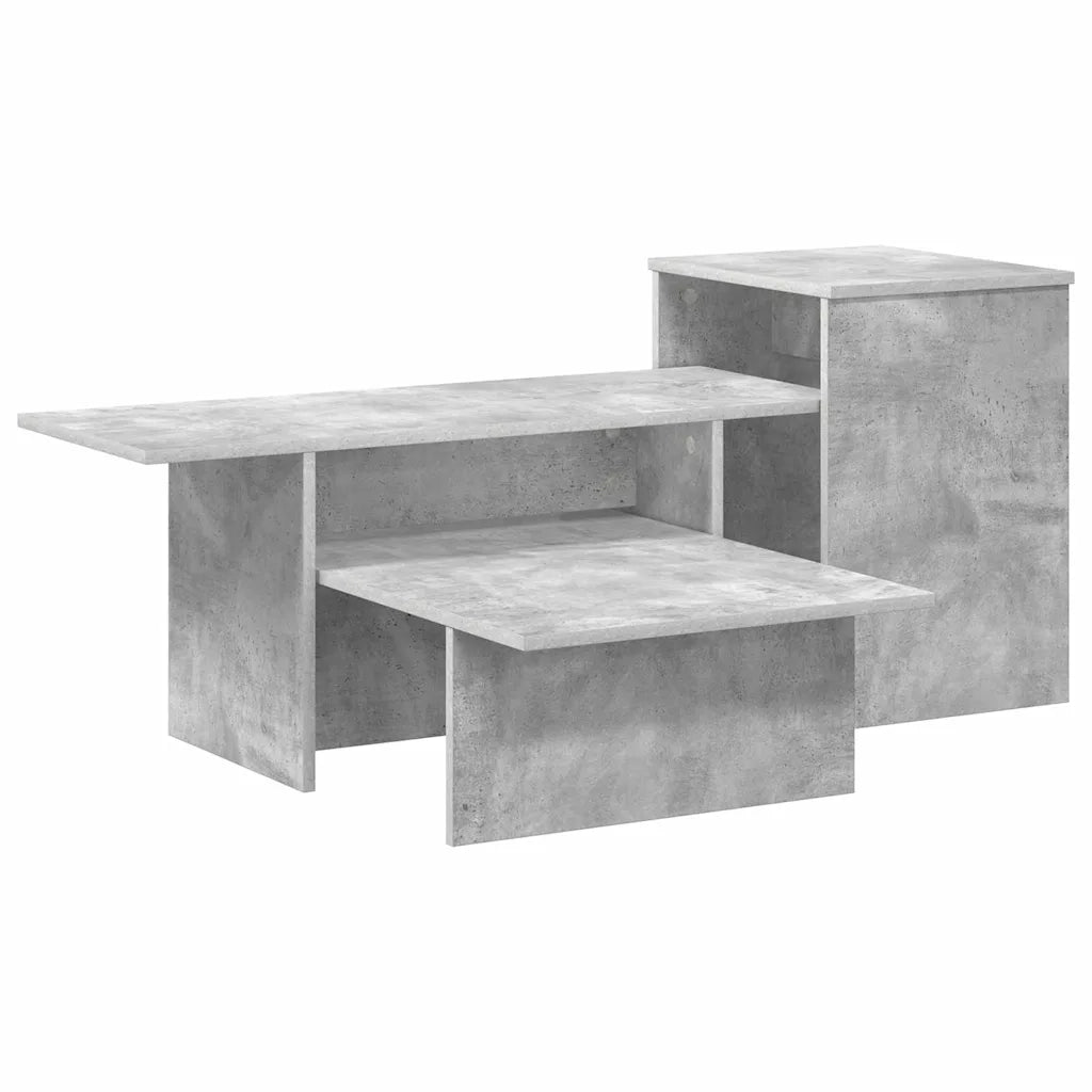 Tavolo consolle Grigio cemento 91,5 x 35 x 38,5 cm 891163