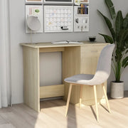 Scrivania Rovere Sonoma 100x50x76 cm in Legno Multistrato 801083
