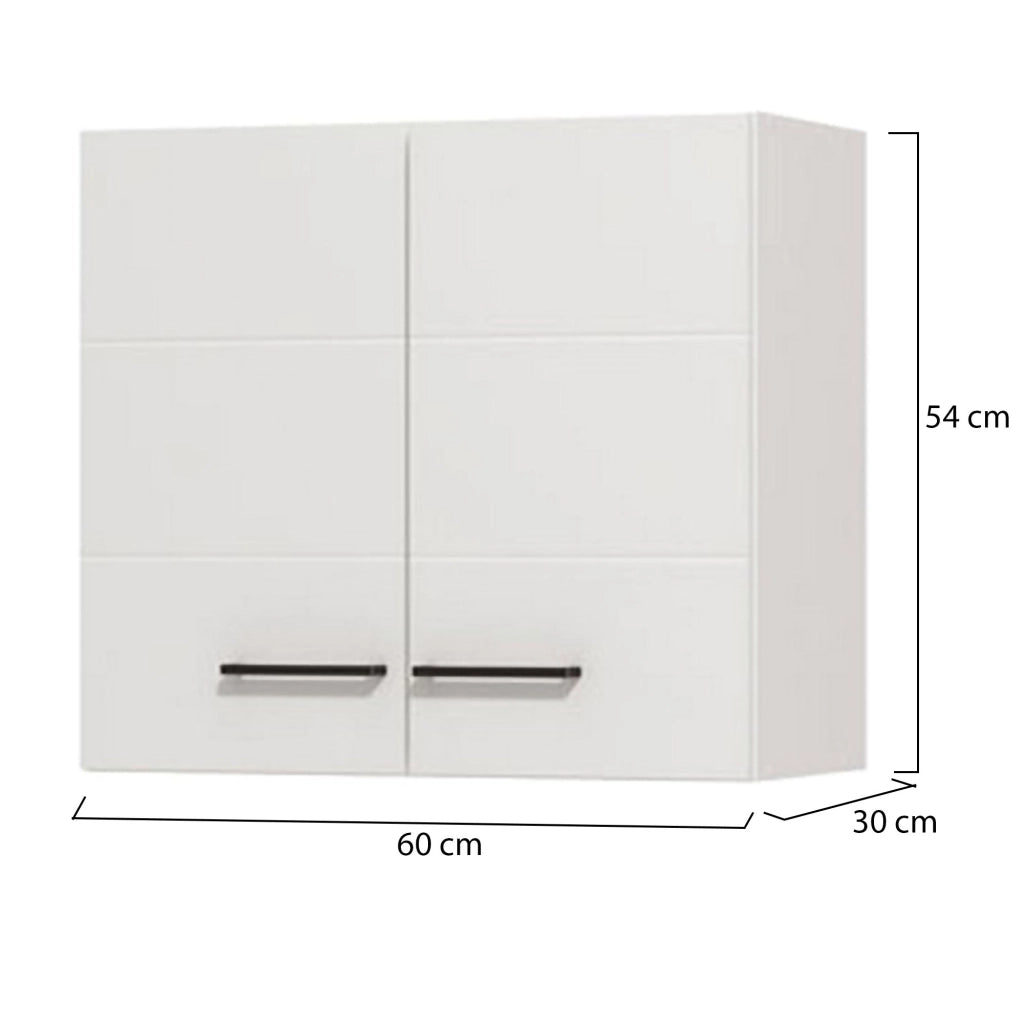 Mobile da Cucina Falmenta, Dispensa da Cucina un Ripiano, 60x30x54h cm Bianco