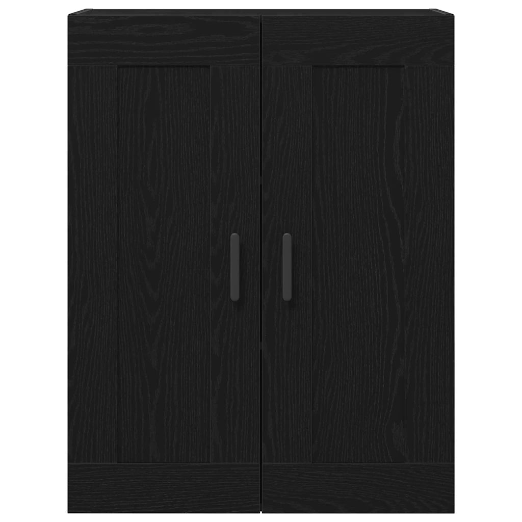 Credenza Rovere Nero 69,5 x 34 x 180 cm Legno multistrato 3333109