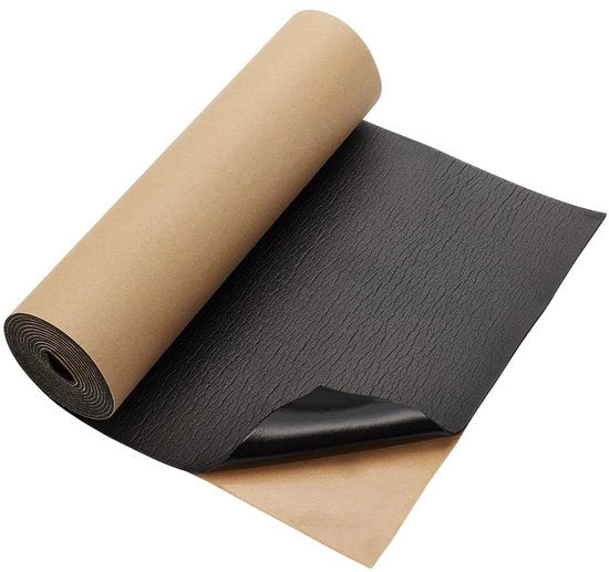 Rullo di schiuma EVA 0,3 x 2 m - 2 mm spessa - piatto di schiuma autofibro - antiscivolo - adesivo forte - ideale per il fai da te stesso