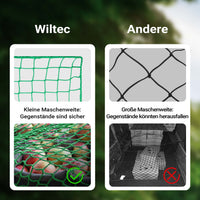 Rete ferma carico per trasporto su rimorchio 5 x 3 m maglie 45x45 mm Rete di sicurezza