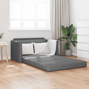 Divano letto 110cm Grigio scuro Tessuto 4106692