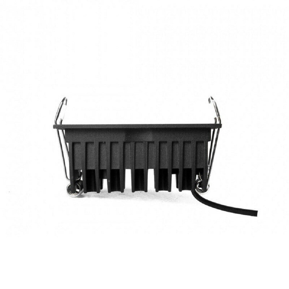 Trade Shop - Faretto Led Incasso 6 W Soffitto Moderno Nero Luce 3000k 4000k 6500k Spot -