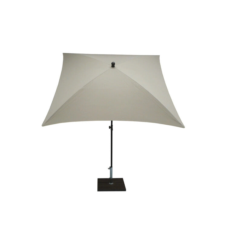 Ombrellone palo centrale Kronos Made in Italy - 200 x 200 cm - Ecru
