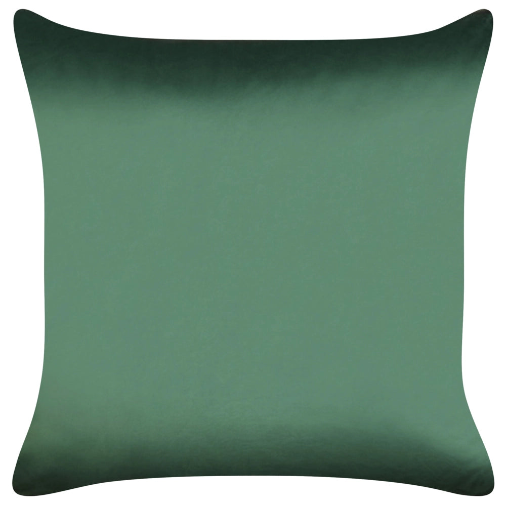 Set di 2 cuscini decorativi in tessuto di velluto verde e rosso con motivo di regalo di Natale 45 x 45 cm Accessorio decorativo
