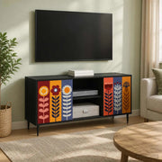 Mobile TV ESSEN 102 x 33 x 51 cm Rovere Nero 8007062