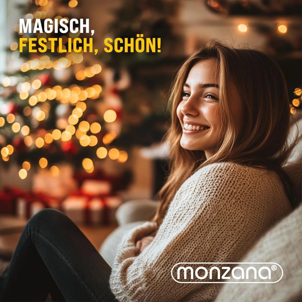 ® Set 30 Candele a LED Albero di Natale Multicolore Batteria Wireless con Timer e Telecomando Lucine Natalizie