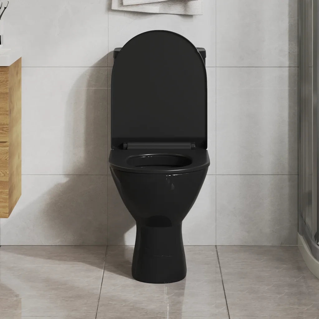 Copriwater Ammortizzato a Sgancio Rapido Nero CFW2428640