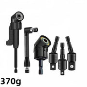 Adattatore per foro angolare, morsa per trapano prolunga, set di chiavi a morsa universale, bit, pezzo angolare, pezzo angolare per chiave a stella, manubrio universale, set di manubri universali, stile 1