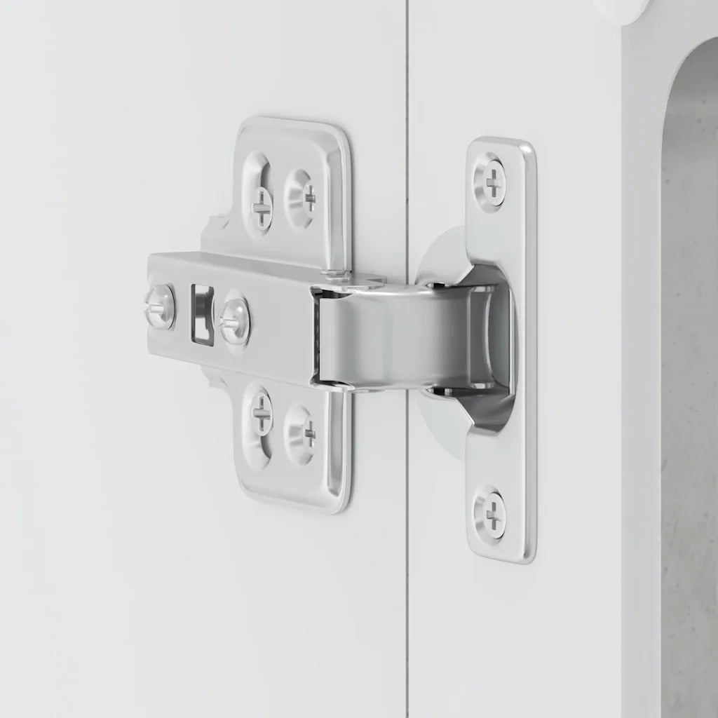 Pensile da Cucina con Porta in Vetro Lucca Grigio Cemento 853911