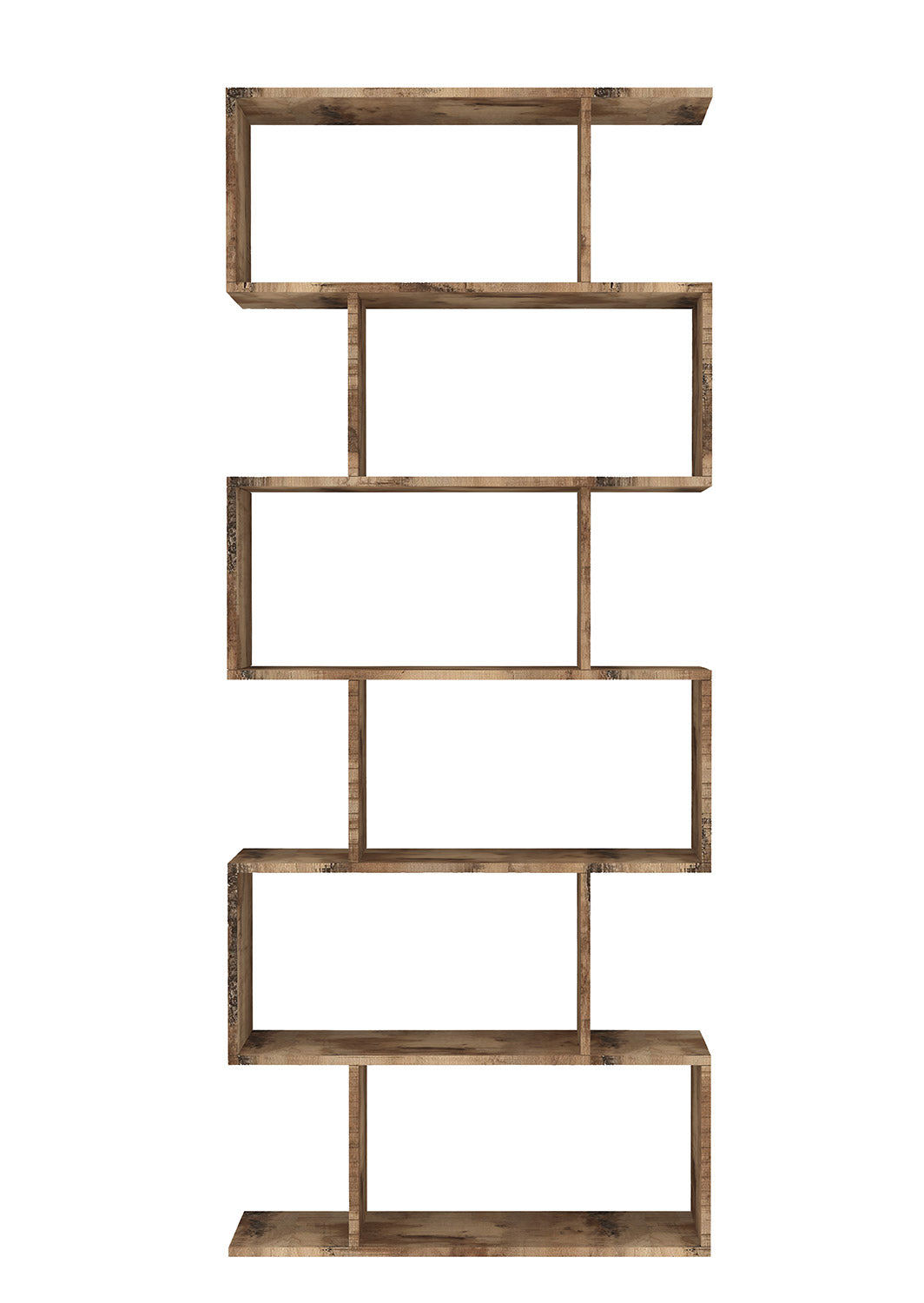 Libreria Moderana 80x24,6x191,8 cm Calli Acero Pereira