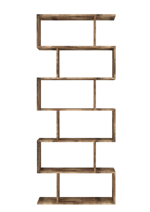 Libreria Moderana 80x24,6x191,8 cm Calli Acero Pereira