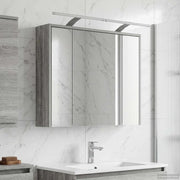 Mobiletto per specchio da bagno Grigio Sonoma 889180