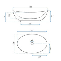 Lavabo Da Appoggio Rea Kate 56