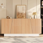 Credenza Soggiorno 4 Ante con Ripiani ¨C MINIMAL ¨C Bianco