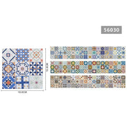 Trade Shop - Set 2pz Piastrella Decorativa Sottobicchiere Con Fantasie Ass. 10,8x10,8cm 56030 -