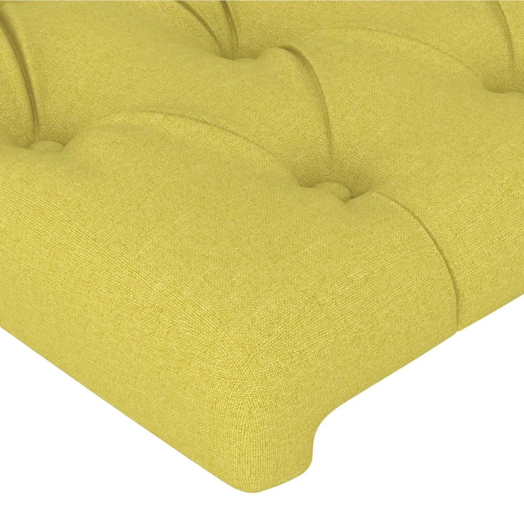 Testiera ad Orecchio Verde 83 x 23 x 78/88 cm in Similpelle