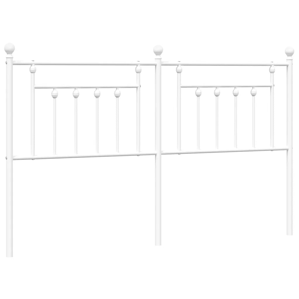 Testiera di Ricambio in Metallo Bianco 180 cm 353622