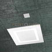 CARPET SOSPENSIONE 60X60 4+1 LUCI BIEMISSIONE BIANCO 1137-S60+1-BI