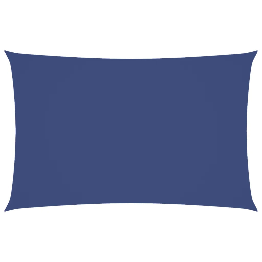 Parasole a Vela Oxford Rettangolare 5x8 m Blu 135551