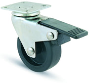 Avo RUOTA GIREVOLE PER MOBILI+FRENO art.220BIS mm.50-piastra mm. 40x40 12.00 pz