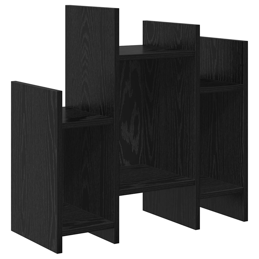 Mobile laterale Rovere Nero 60 x 26 x 60 cm Legno multistrato 875133
