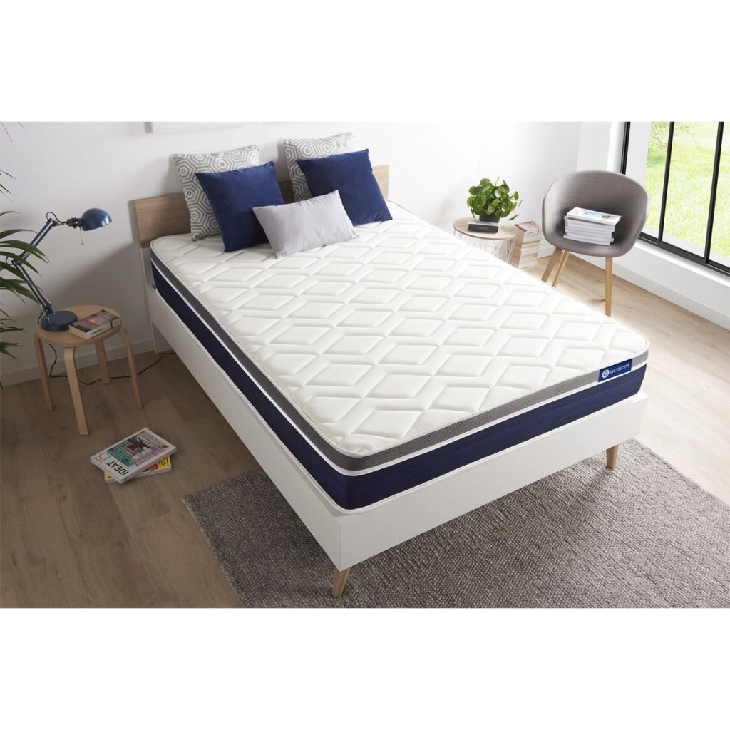Materasso matrimoniale Actilatex confort 140x190cm - Spessore : 26cm - Lattice e memory foam - Moderatamente rigido