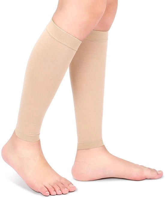 Compressi per gambe 23-32 mmHg - Stivali compressori - Compressi per gambe donne - Compressi per gambe uomini - Progetto senza cintura - Materiale respirabile - Stivali compressori per gambe