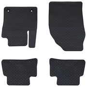Tappetino per Auto 4 pcs Nero Gomma 42029112