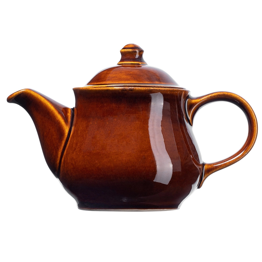 Teiera KADAX per caffè ed erbe aromatiche, 1 litro, con coperchio, in ceramica e gres.