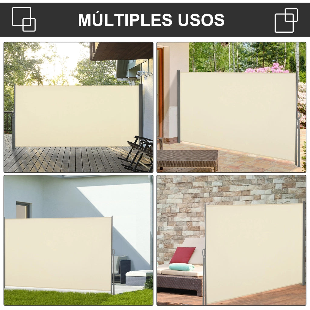 Toldo Retrattile Laterale ¨C zephmum ¨C Crema 300x160cm